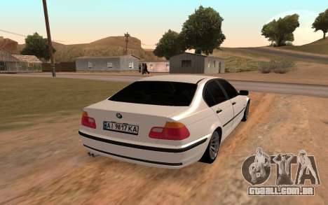 BMW M3 E46 (sedã) para GTA San Andreas