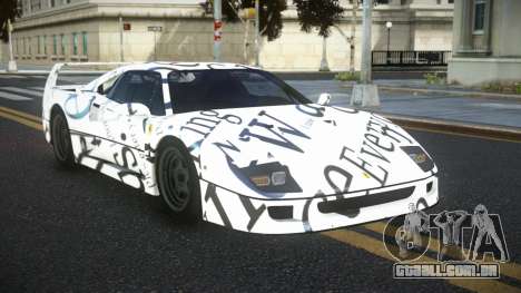 Ferrari F40 SHK S3 para GTA 4