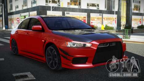 Mitsubishi Lancer Evolution X 08th para GTA 4