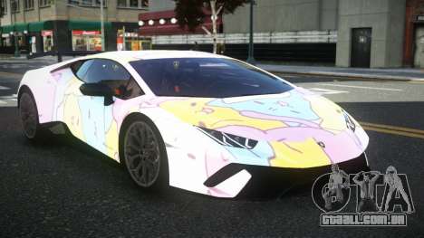 Lamborghini Huracan PXV S5 para GTA 4