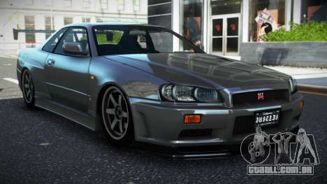 Nissan Skyline R34 GT-R 02th para GTA 4