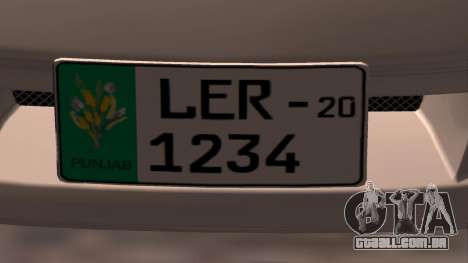 Toyota MR2 Verslide ( Placa paquistanesa ) para GTA San Andreas