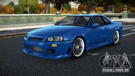 Nissan Skyline R34 99th para GTA 4