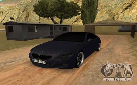 BMW M6 Coupé 2006 para GTA San Andreas