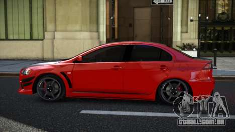 Mitsubishi Lancer Evolution X 08th para GTA 4