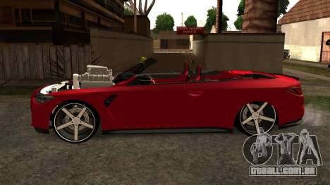 Bmw M4 G82 Cabrio Modificado para GTA San Andreas