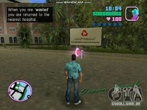 Paquistão Agha Khan Hospital Mod para GTA Vice City