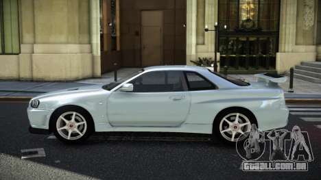 Nissan Skyline R34 GT-R NF-E para GTA 4