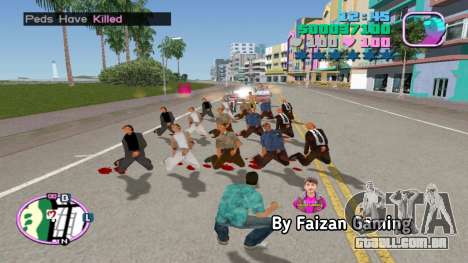 Matar Peds nas proximidades para GTA Vice City