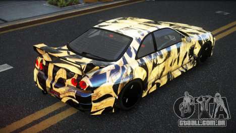 Nissan Skyline R33 VR-Z S14 para GTA 4