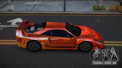 Ferrari F40 SHK S6 para GTA 4