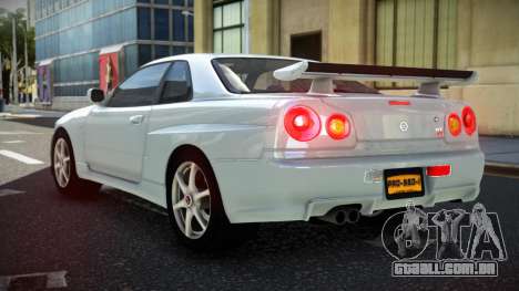 Nissan Skyline R34 GT-R NF-E para GTA 4