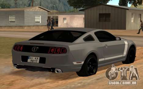 Ford Mustang BOSS 302 (2013) para GTA San Andreas