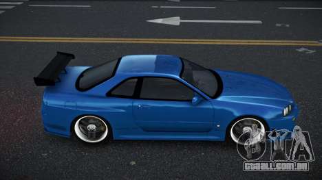 Nissan Skyline R34 99th para GTA 4