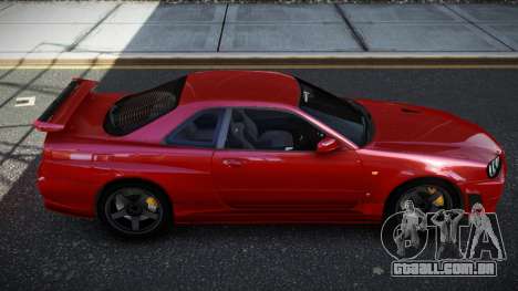 Nissan Skyline R34 S-Nismo para GTA 4