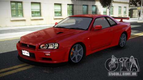 Nissan Skyline R34 GTR UL para GTA 4