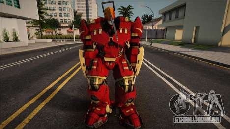 CHAINSAW HULKBUSTER MAN o MOTOSIERRA HOMBRE HULK para GTA San Andreas