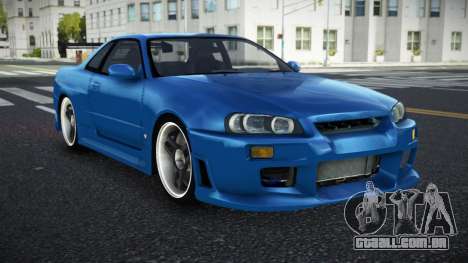 Nissan Skyline R34 99th para GTA 4