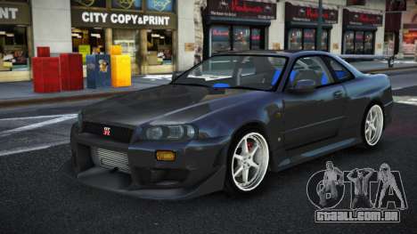 Nissan Skyline R34 GT-R 99th para GTA 4