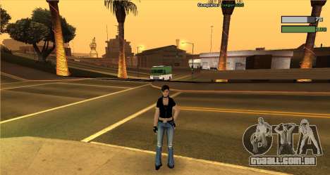 Claire Redfield Preto para GTA San Andreas