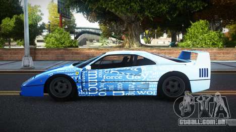 Ferrari F40 SHK S1 para GTA 4