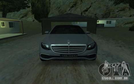 Mercedes-Benz E350s 2018 para GTA San Andreas