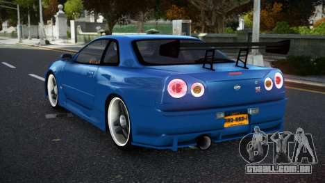 Nissan Skyline R34 99th para GTA 4