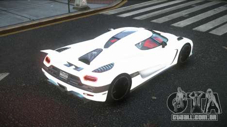 Koenigsegg Agera SDS para GTA 4