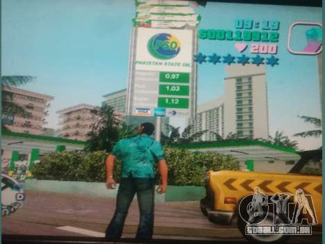 PSO Bomba de gasolina Mod para GTA Vice City