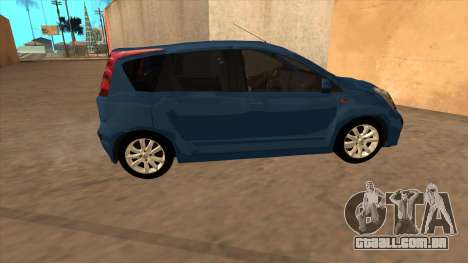 2006 Nissan Note MK1 para GTA San Andreas