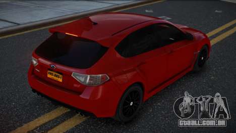 Subaru Impreza WRX HTV para GTA 4