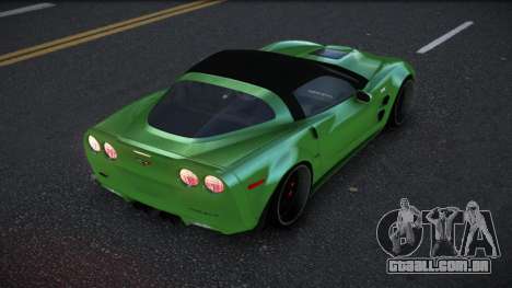 Chevrolet Corvette ZR1 JE para GTA 4