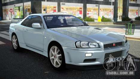 Nissan Skyline R34 GT-R NF-E para GTA 4