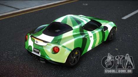 Alfa Romeo 4C BD-R S12 para GTA 4