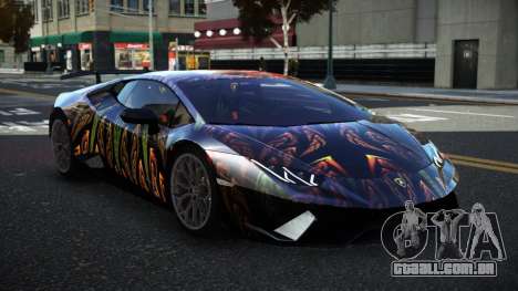 Lamborghini Huracan PXV S1 para GTA 4