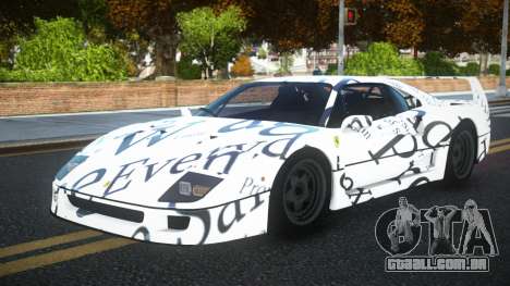 Ferrari F40 SHK S3 para GTA 4