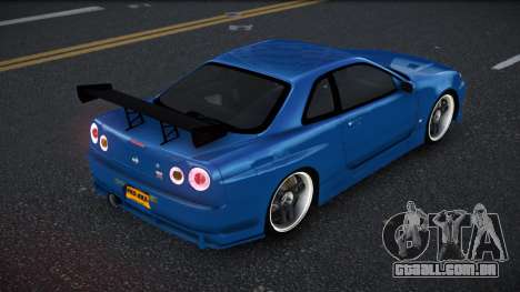 Nissan Skyline R34 99th para GTA 4