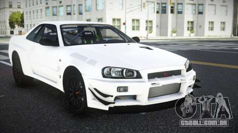 Nissan Skyline R34 GT-R TYH para GTA 4