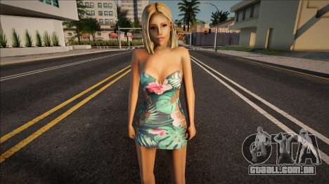 Flowers Girl Dress para GTA San Andreas