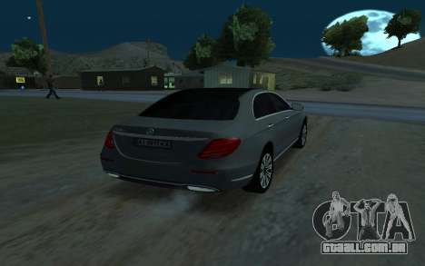 Mercedes-Benz E350s 2018 para GTA San Andreas