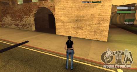 Claire Redfield Preto para GTA San Andreas