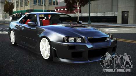 Nissan Skyline R34 TH para GTA 4