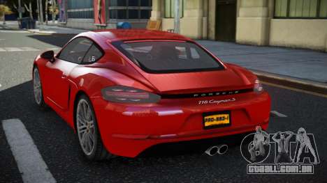 Porsche 718 16th para GTA 4