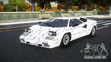 Lamborghini Countach 85th S8 para GTA 4