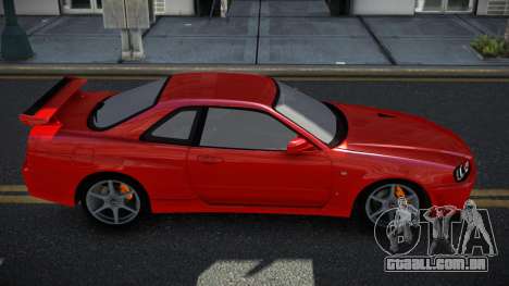 Nissan Skyline R34 GTR UL para GTA 4