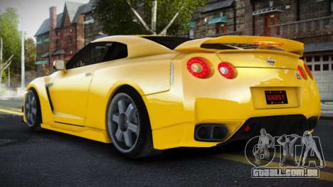 Nissan GT-R R35 10th para GTA 4