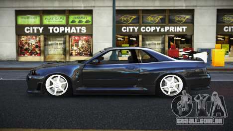 Nissan Skyline R34 TH para GTA 4