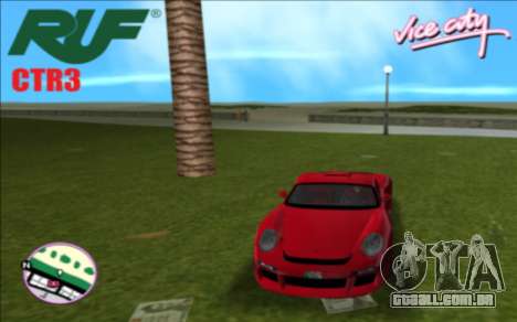 RUF CTR3 ( Placa paquistanesa ) para GTA Vice City