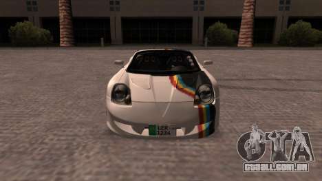 Toyota MR2 Verslide ( Placa paquistanesa ) para GTA San Andreas