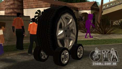 Carro de roda para GTA San Andreas